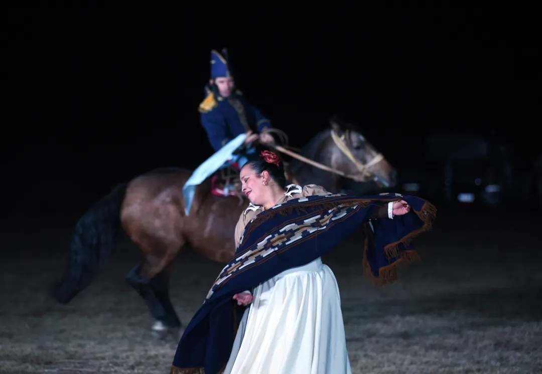 Los extranjeros que visitaron Mendoza quedaron fascinados con las danzas folklóricas.