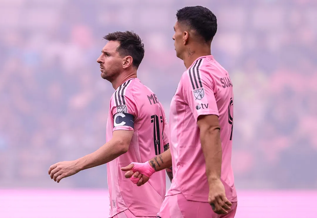 Messi pidió el cambio en Inter Miami por una molestia y se fue directo al vestuario.