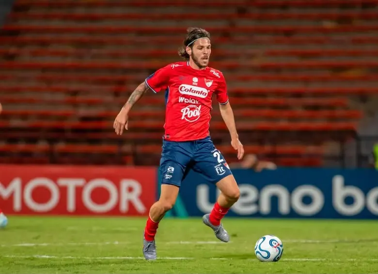 Agustín Martegani ya es figura en Independiente Medellín.