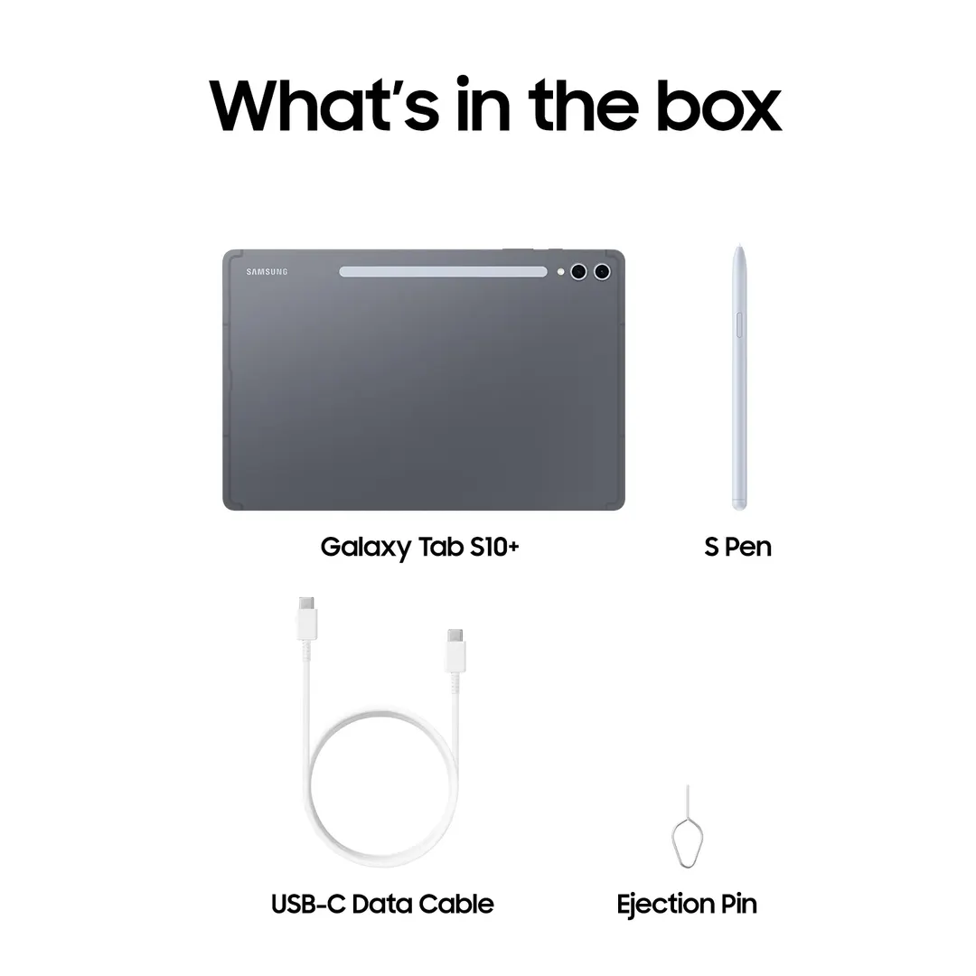 Disfruta de todos estos accesorios con tu compra de la Samsung Tab. 