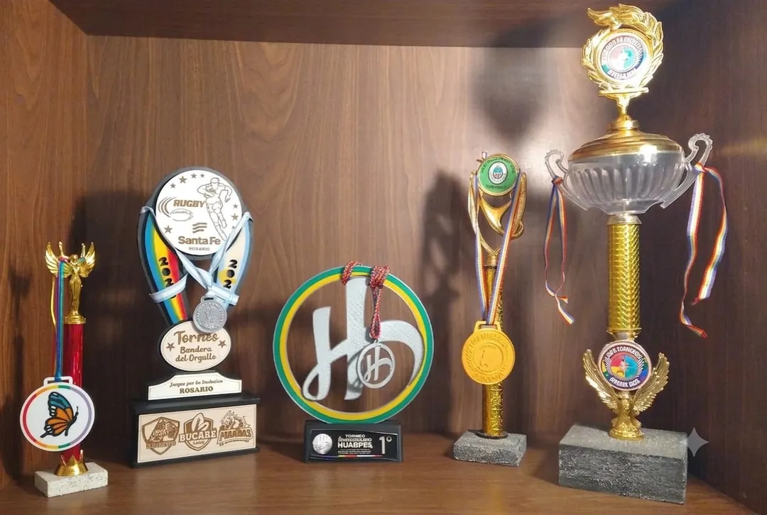 2026 con todo: Copa Federal Diversa (Corrientes), Copa 1er puesto del Torneo Aguará Guazú (Corrientes), Copa 1er puesto del Torneo Huarpes Seven (Mendoza), Copa Jugador Destacado del Torneo Banderas del Orgullo (Rosario) y Copa 3er puesto del Torneo Monarcas Seven (Tucumán).