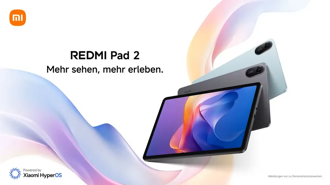 Cuatro altavoces Dolby Atmos potencian el apartado multimedia de la Redmi Pad 2 económica.