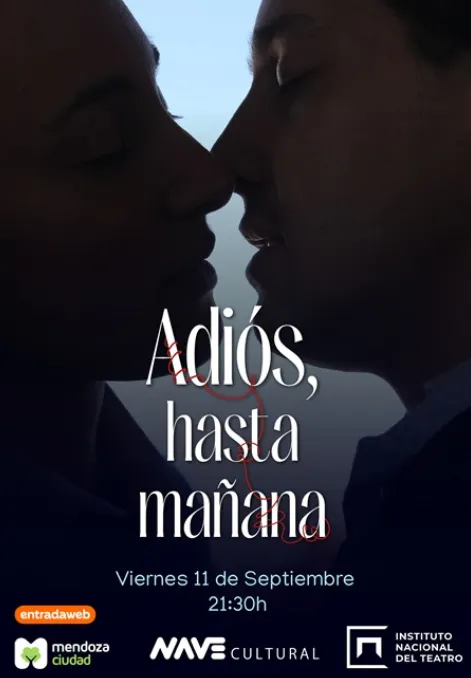 Adiós hasta mañana, una de las obras de teatro de este viernes. 