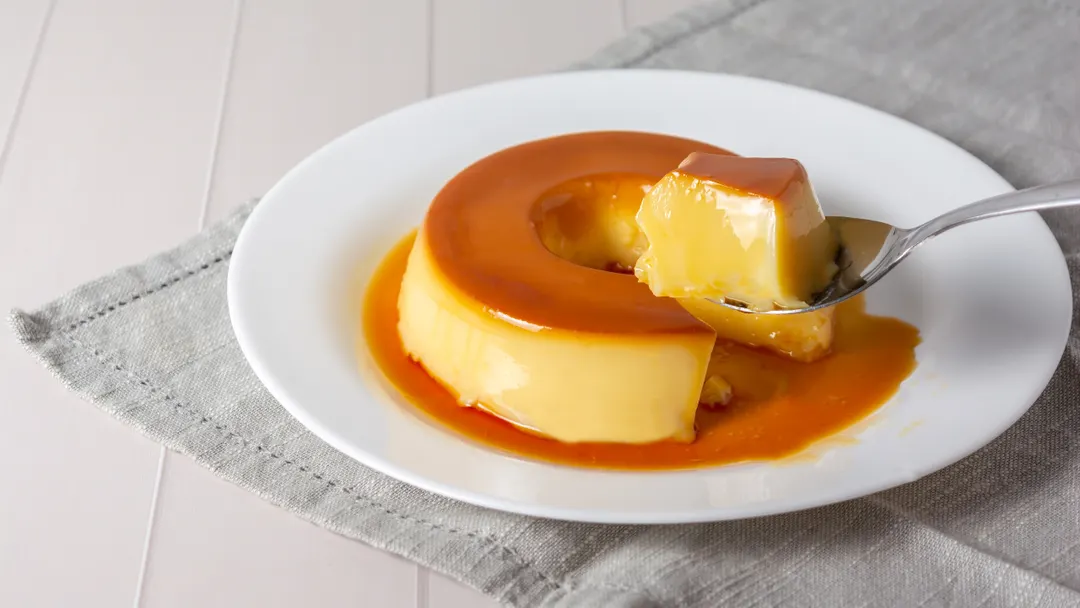 Receta muy fácil de flan de huevo