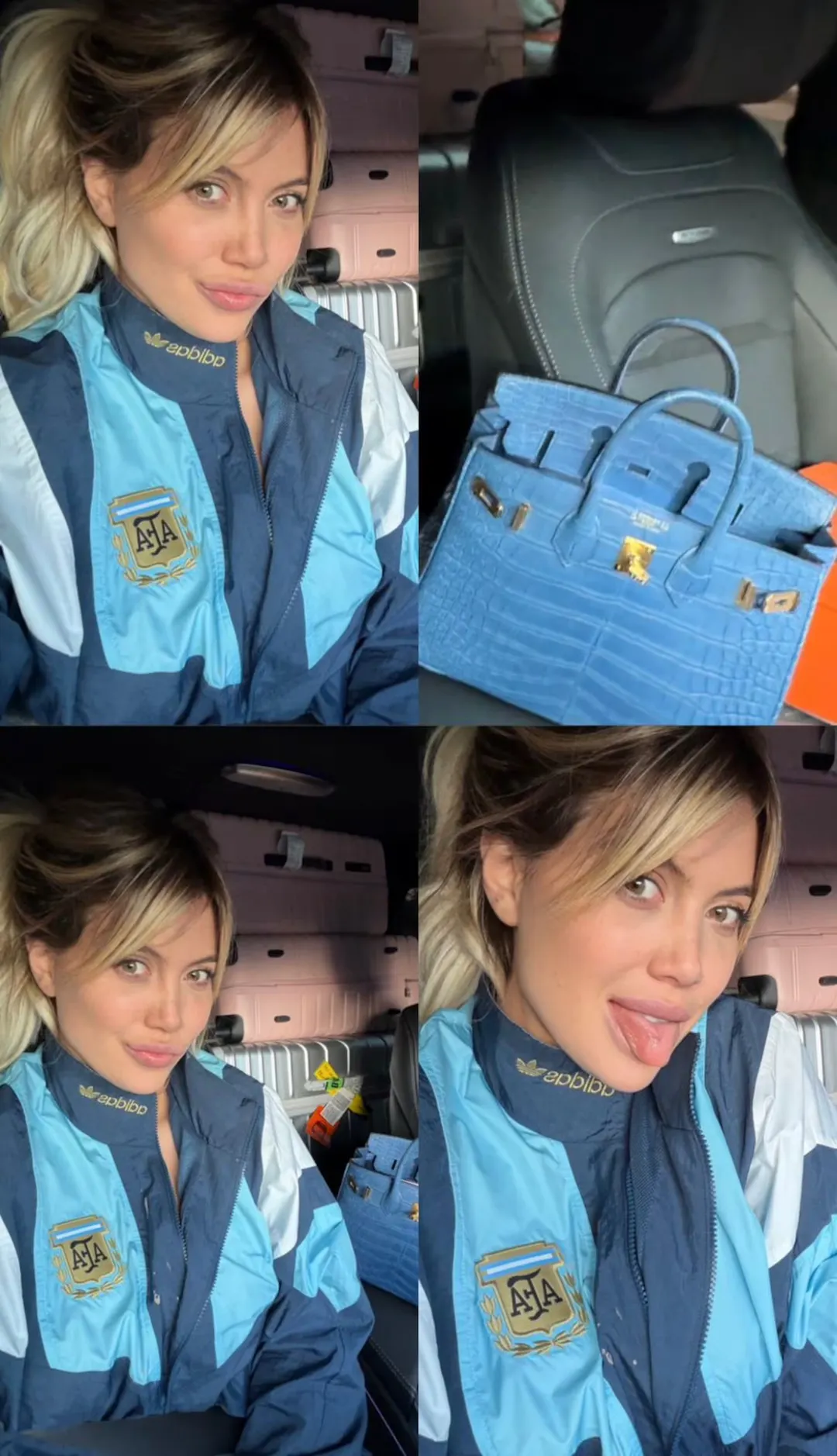 La empresaria demostró que ni en sus estilismos más casuales renuncia al lujo.