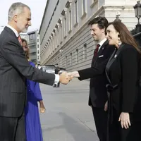 Mientras Milei hace su gira por Francia, Villarruel se reunió con el Rey Felipe en España