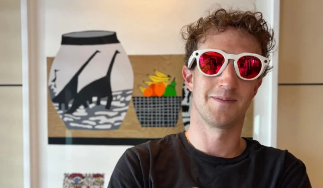 Mark Zuckerberg presentó los anteojos en sus perfiles de redes sociales.