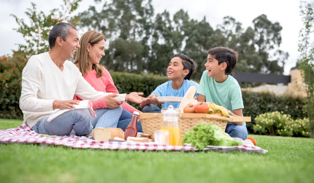 Los picnics son una buena oportunidad para alejar a los chicos de las pantallas.
