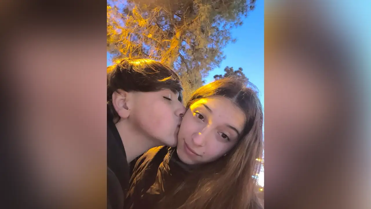 Morena Gonzalez junto a su novio Agustín Moran: Foto: @aguus_moran