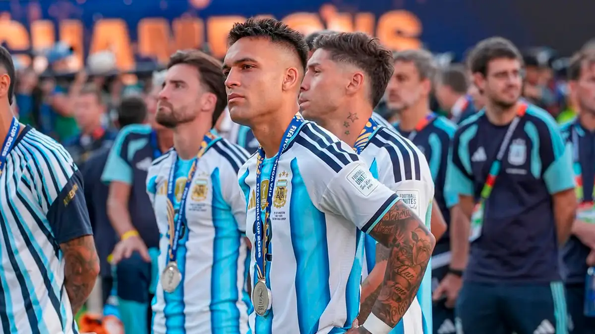 Lautaro Martínez habló de las teorías conspirativas y dijo por qué Argentina perdió la final con España