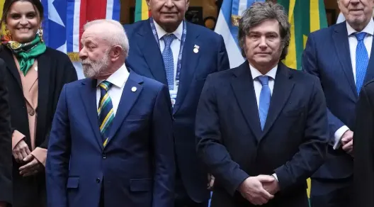 Javier Milei criticó nuevamente a Lula(EFE)