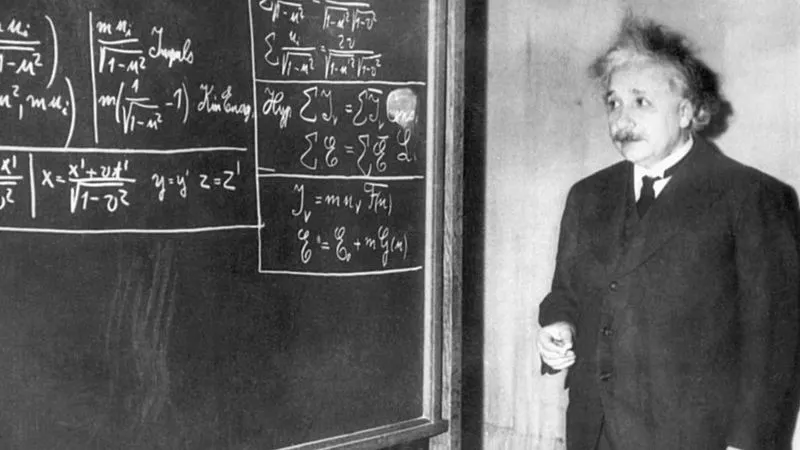 Albert Einstein.