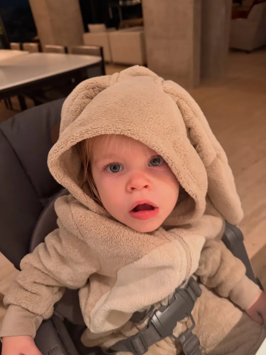 El look teddy bear de Milenka Wiebe.