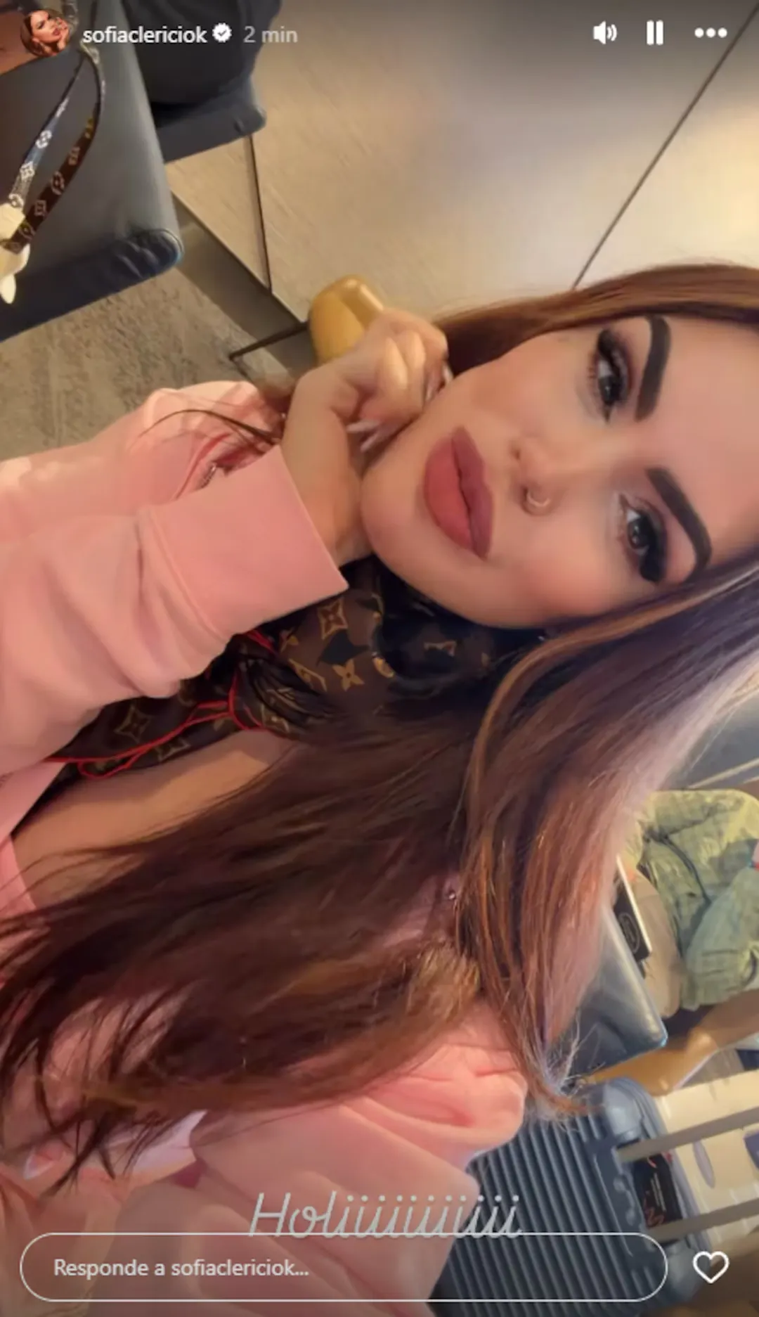 El posteo de Sofía Clerici en la red social Instagram