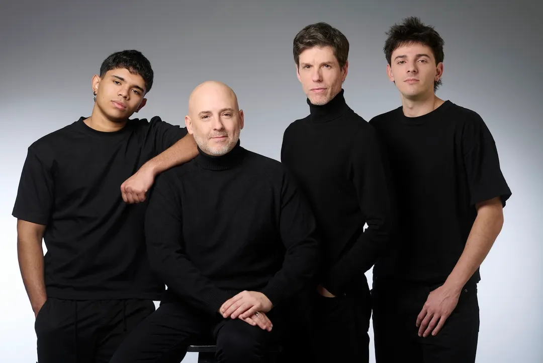 Lucio, José María Muscari, Maximo Meyer y Esteban Perez.