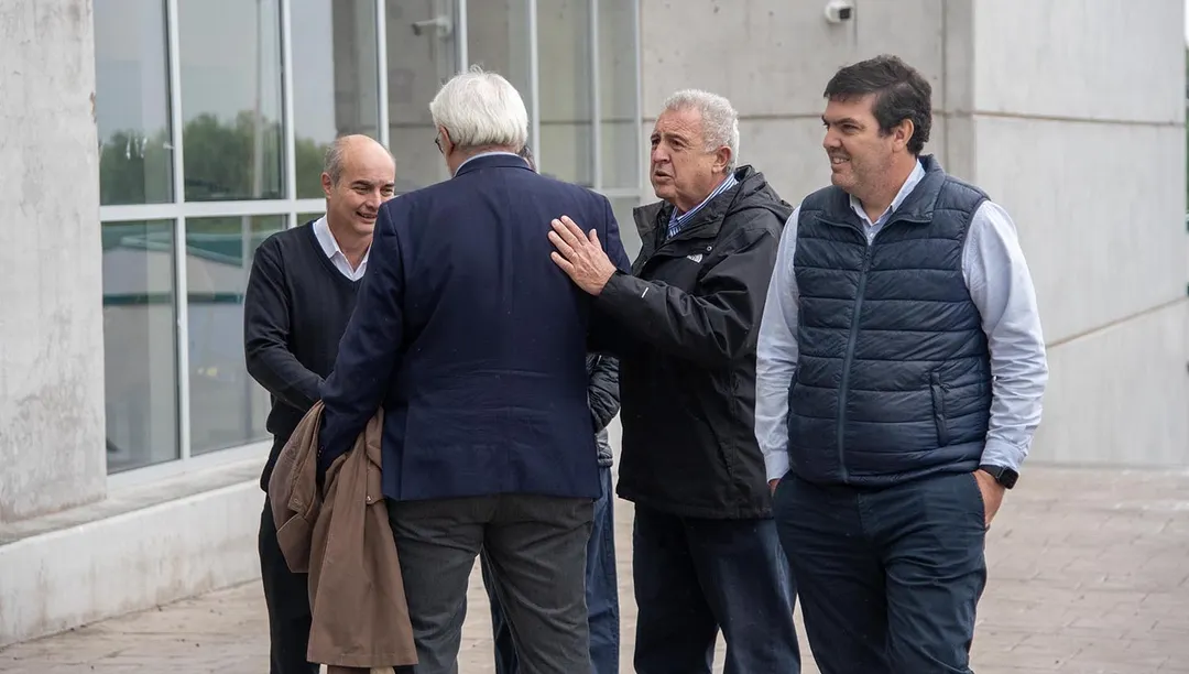 Directivos de Fecovita involucrados en el conflicto con Iberte. 
