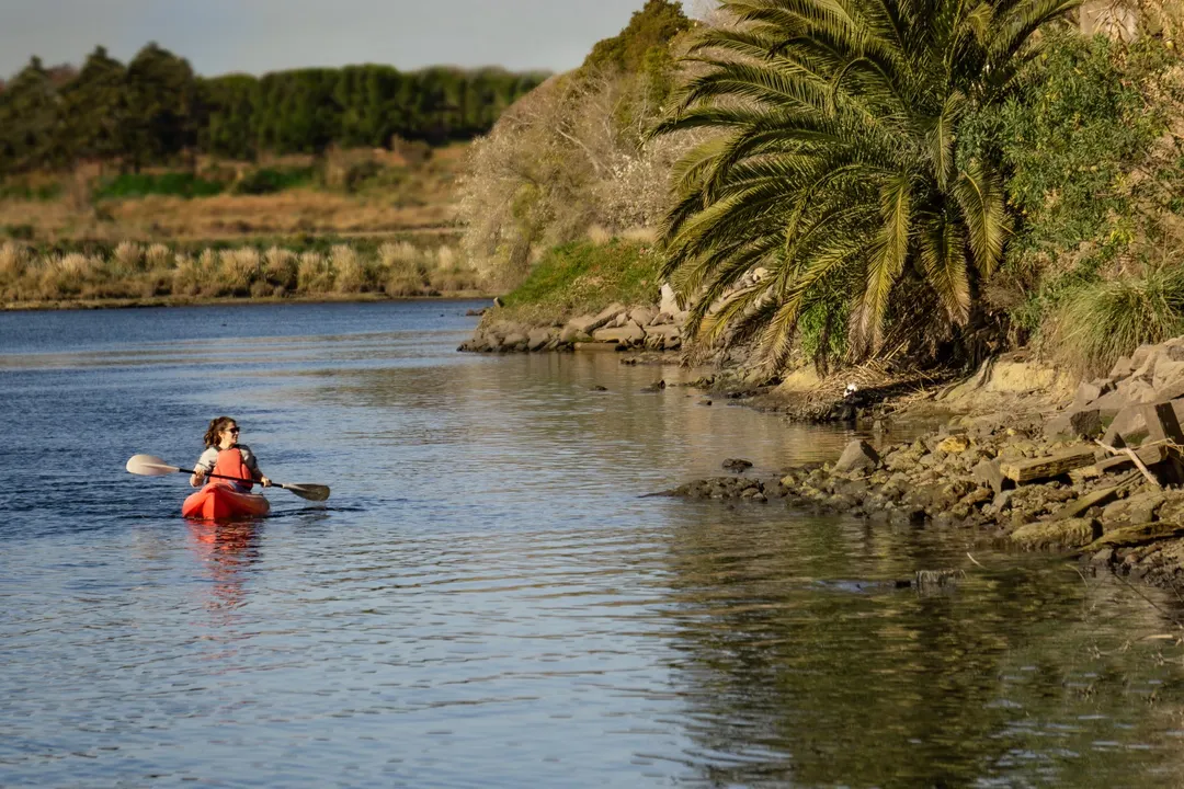 Un río.