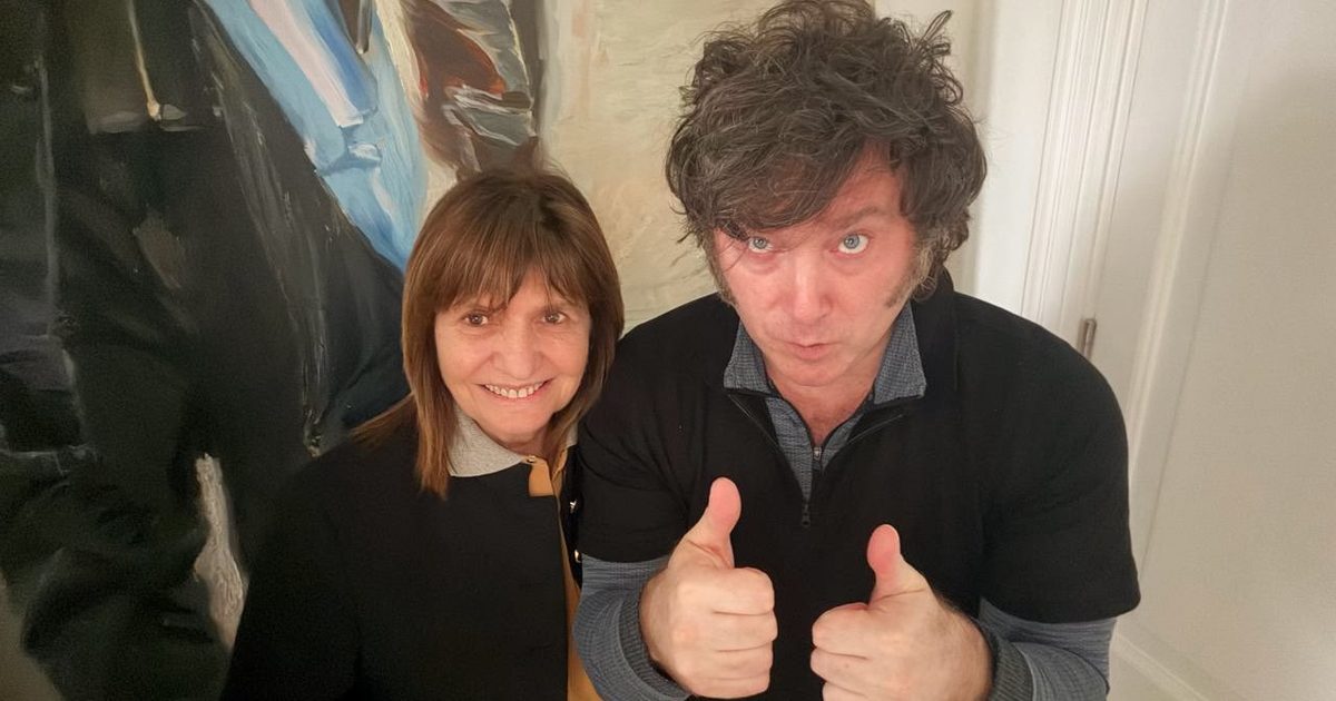 Javier Milei se reunió con Patricia Bullrich, en medio de sus críticas al Gobierno: "Hablamos de todo"