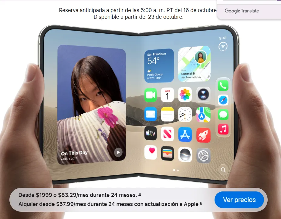 Apple: los precios oficiales del iPhone Duo.