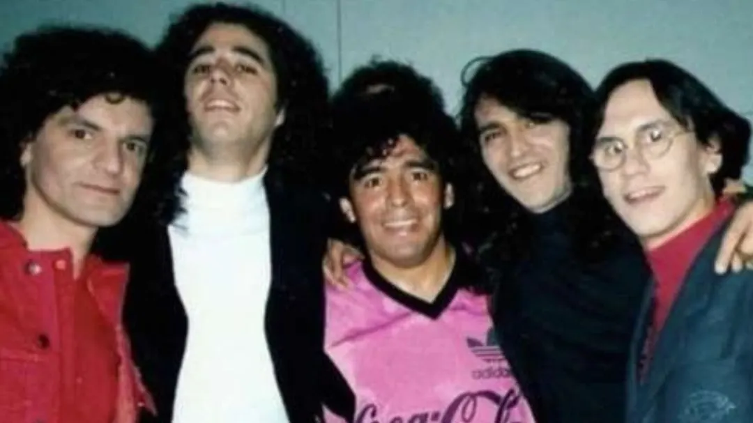 Enanitos Verdes nació a fines de los años setenta y comienzo de los ochenta. Esta foto, de los primeros años de la banda,