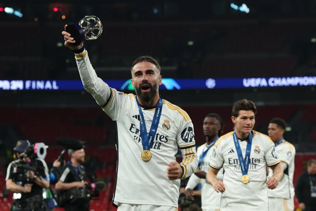 Dani Carvajal no seguirá en el Real Madrid y será jugador libre a partir de junio. Foto: EFE
