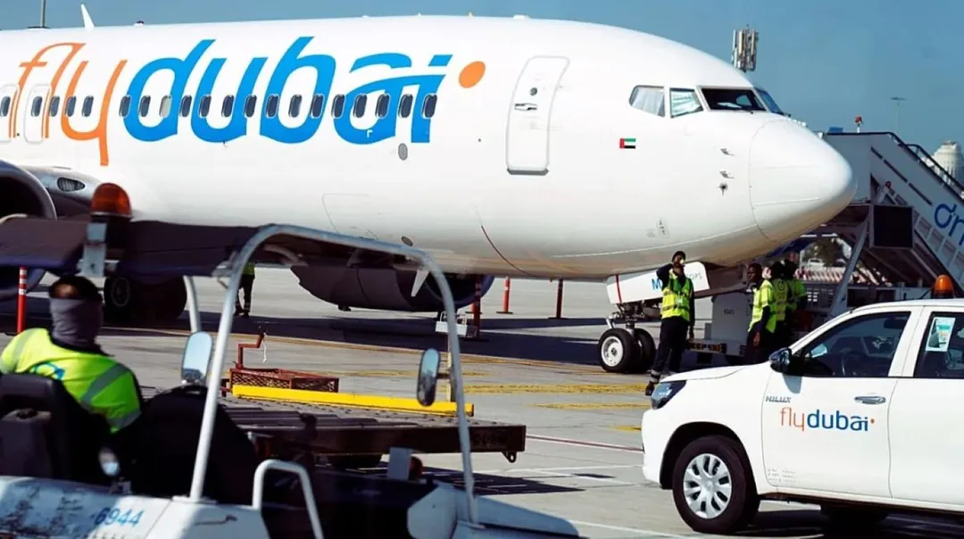El avión de FlyDubai registró un serio incidente.
