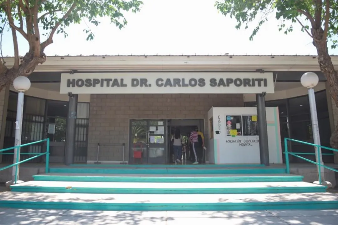 El deceso de la niña se produjo en el Hospital Saporiti.  