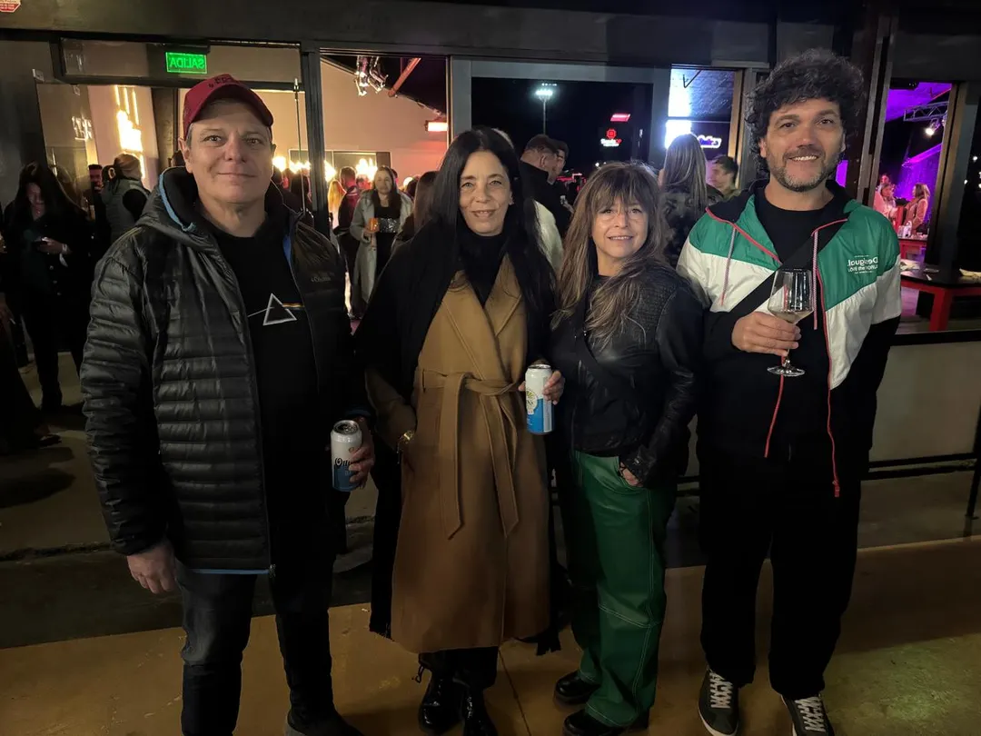 Gustavo Parra, Florencia Manganelli, Fabiana Mendoza y Gonzalo Martín.