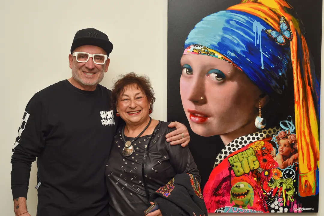 Daniel Genovesi junto a Suzette Kaiser-lenoir.