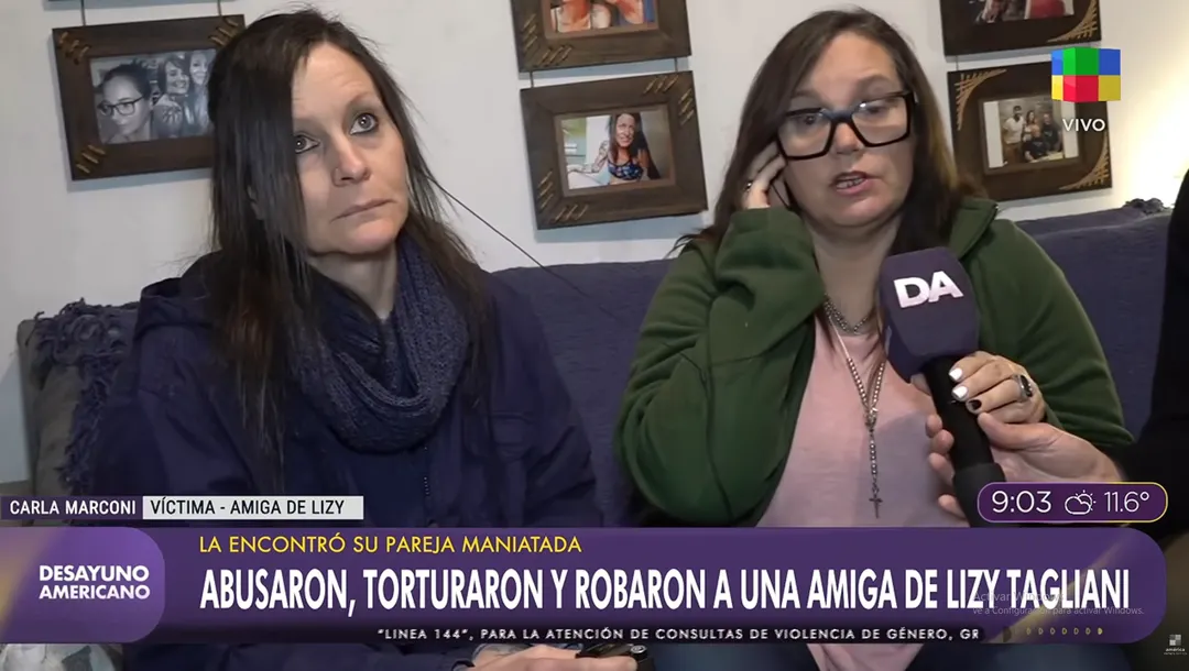 Carla Marconi contó los momentos de terror que vivió dentro de su propio hogar.