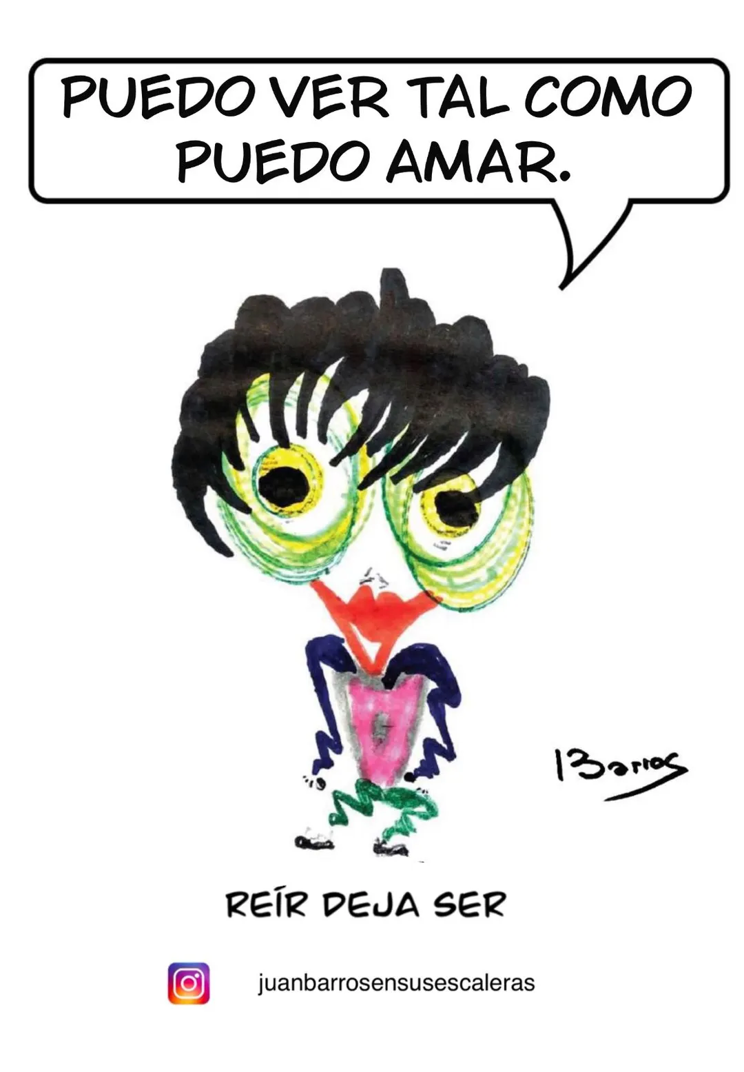  “Si los retratos se pueden reemplazar por un texto hay algo que está fallando” “El texto no aclara nada. Lo que hace es calmar”.