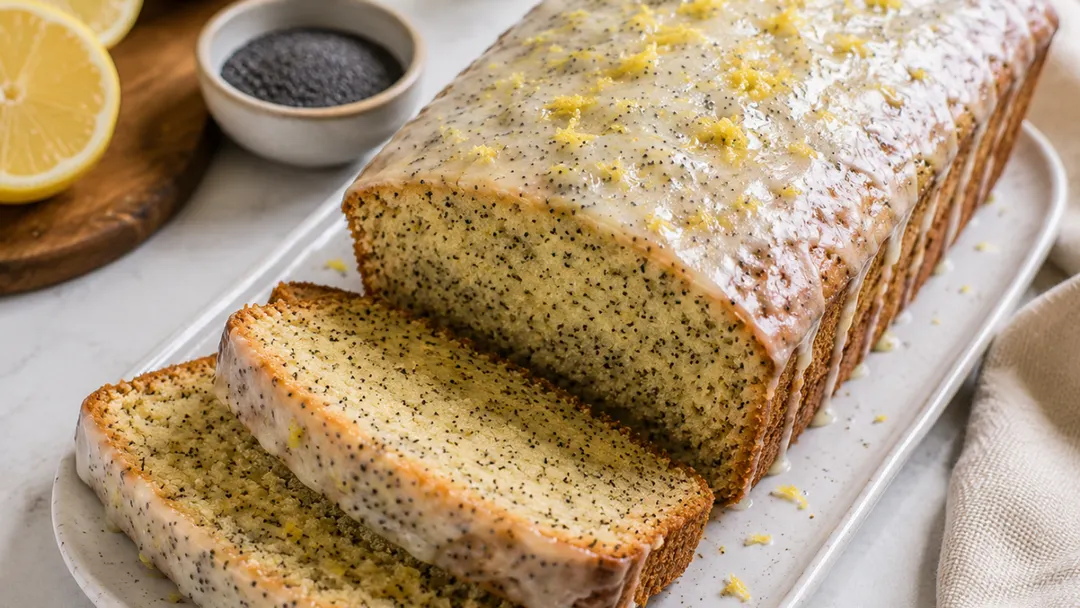Disfrutá de un budín de limón casero.