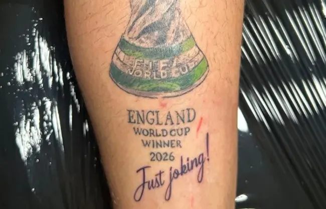 El tatuaje fue modificado después de que España conquistara el Mundial 2026.