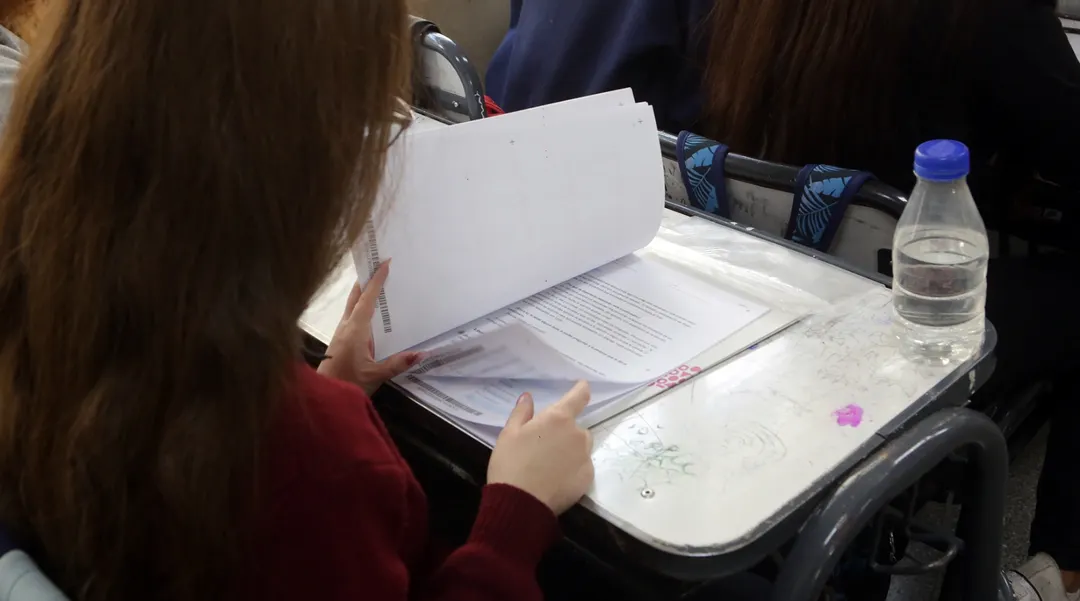 Las pruebas Aprender en todo el país.