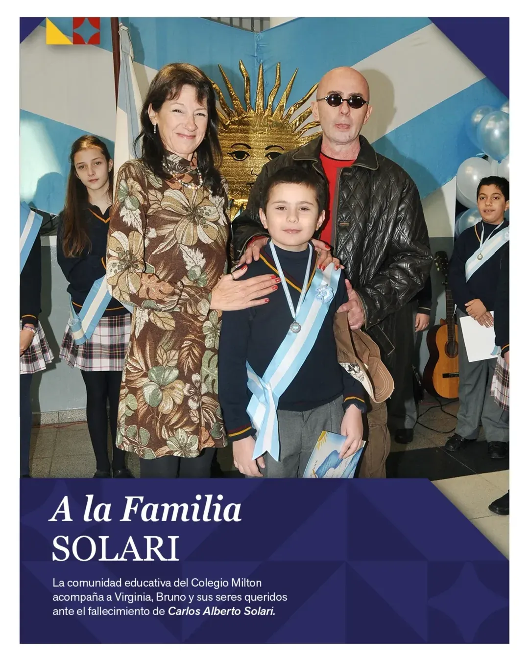 La familia Solari.