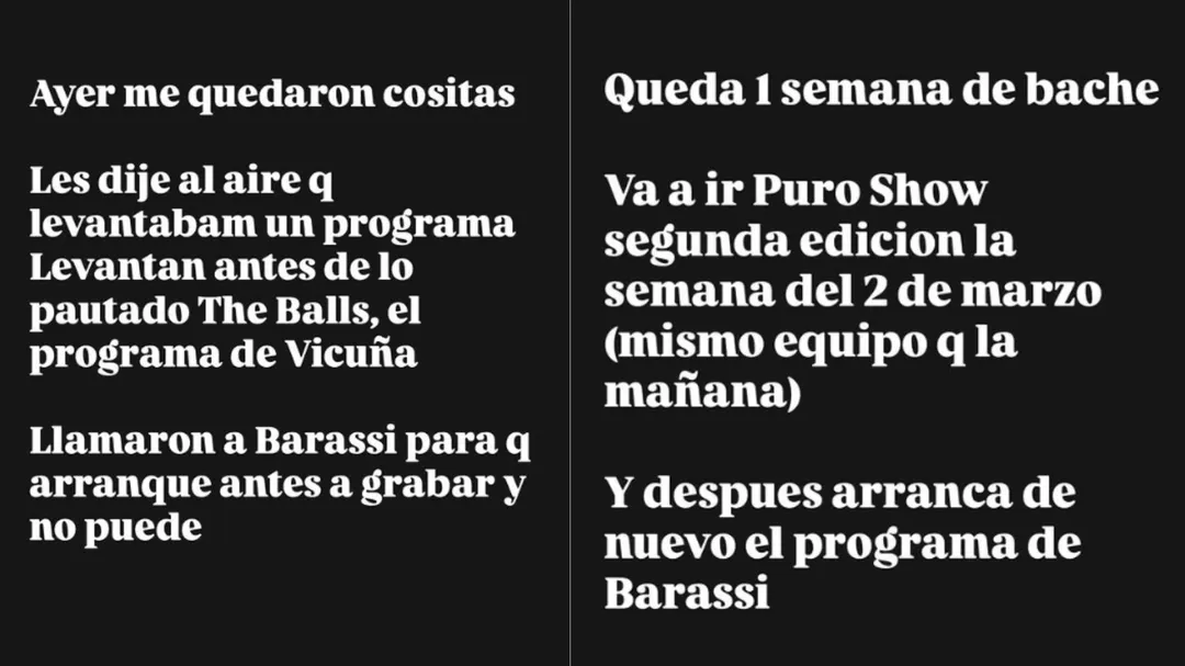 El Trece levanta el programa de Benjamín Vicuña según Yanina Latorre.