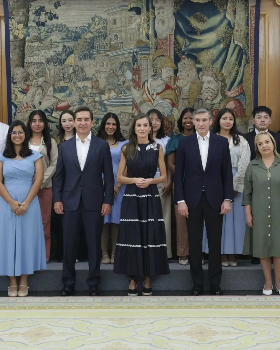 El look boho chic de la reina Letizia.