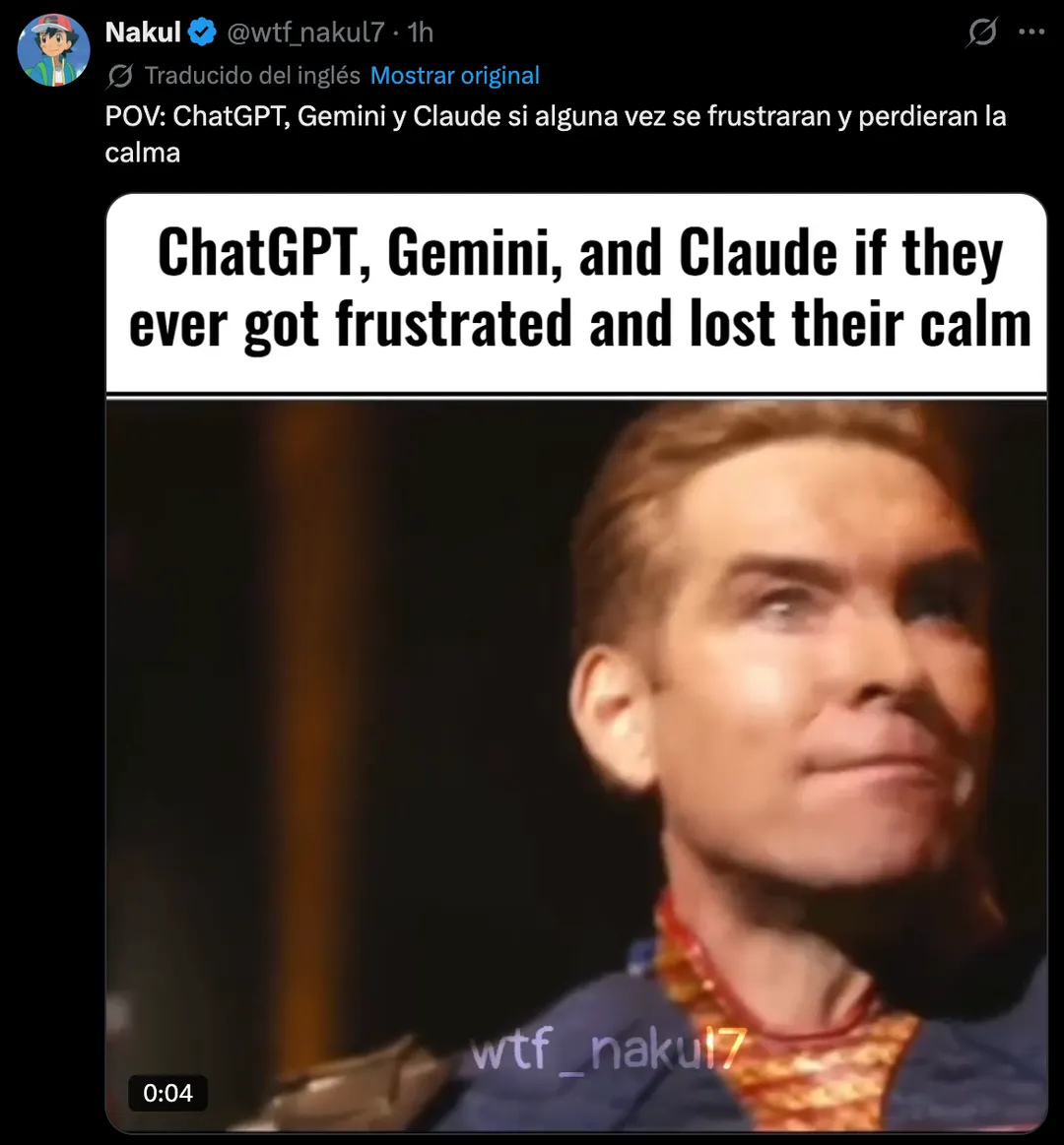Los memes por la caída de ChatGPT.