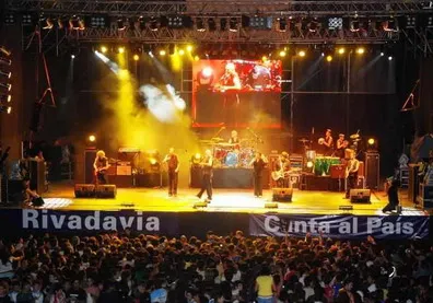Rivadavia le Canta al País, uno de los festivales más difundidos de la provincia. Foto: Gentileza Municipalidad de Rivadavia