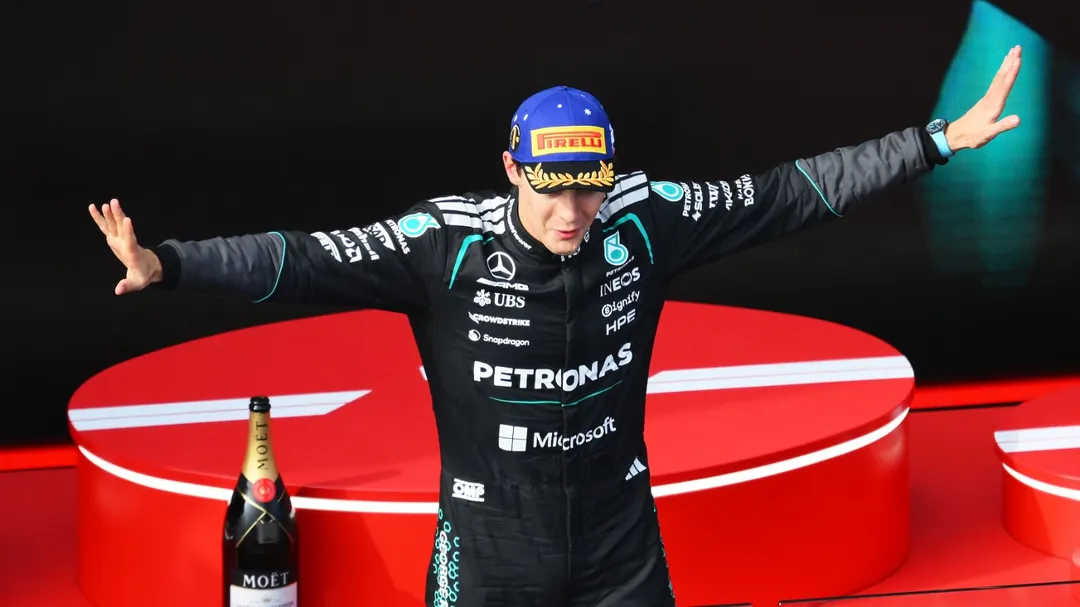 George Russell le respondió a Verstappen.