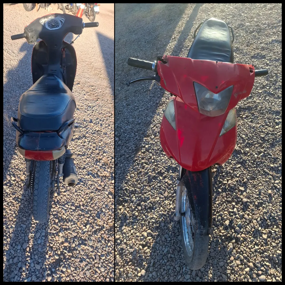 Motos secuestradas durante los procedimientos.