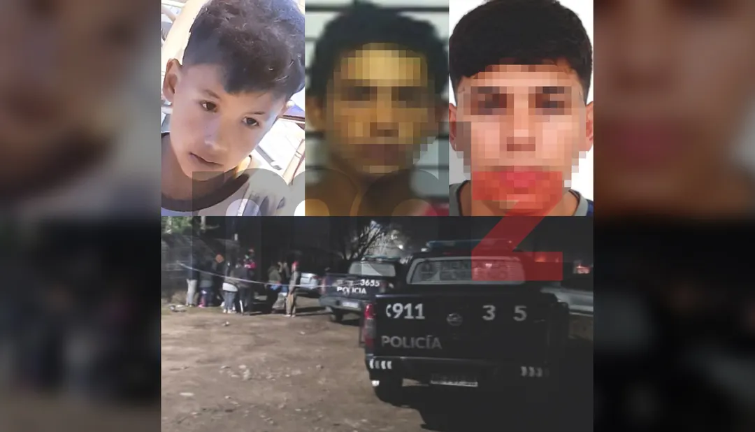 Leonel Ortiz y sus dos hermanos involucrados en el conflicto previo al asesinato: Daniel y Matías Ortiz, quienes se transformaron en testigos claves de la causa. 