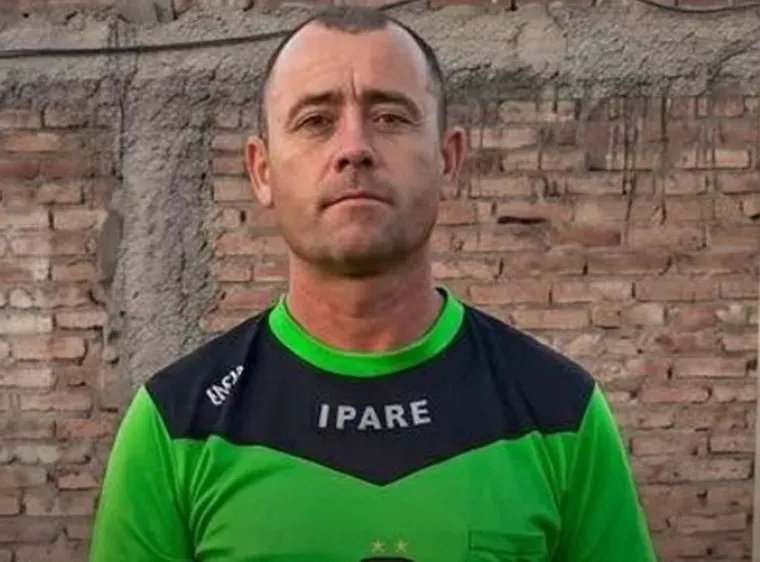 Oscar Chacha Fernández Mercau, el árbitro sanmartiniano que falleció tras el siniestro. Foto: Facebook