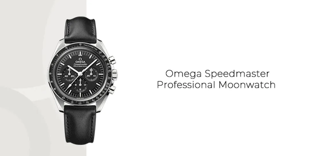 Omega Speedmaster Moonwatch: El icónico reloj de cuerda manual que conquistó la Luna junto a la NASA.