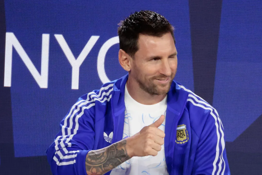 Lionel Messi fue la gran atracción del Fanatics Festival en Nueva York.