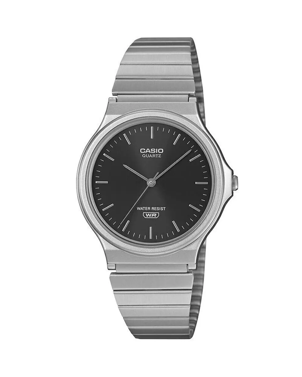 Casio MQ-24: Modelo analógico minimalista, ultraligero y de esfera limpia.