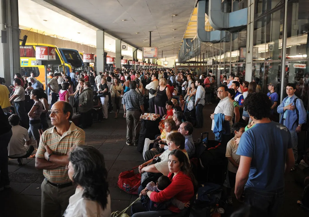 La mayoría de los turistas que toman colectivos de larga distancia provienen del AMBA.