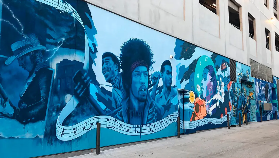 De barrio obrero e inmigrante a polo cultural: Deep Ellum concentra murales, música en vivo, galerías y algunos de los espacios creativos más emblemáticos de Dallas.