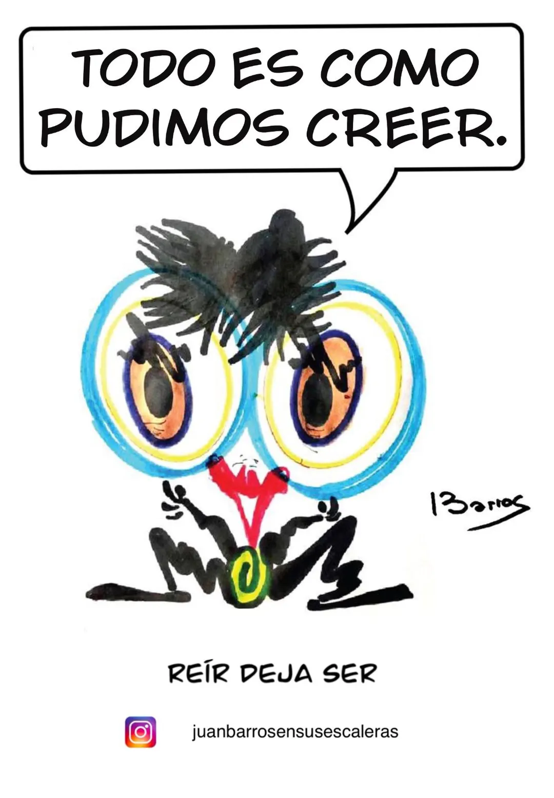 Una artista que hace tapices truchos