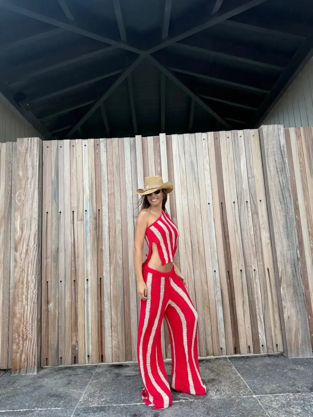 Así fue el look de Pampita.